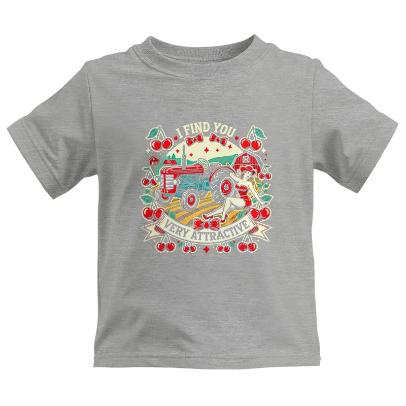 I Find You Very Attractive Red Cherry - Kids Heavy Cotton™ Tee