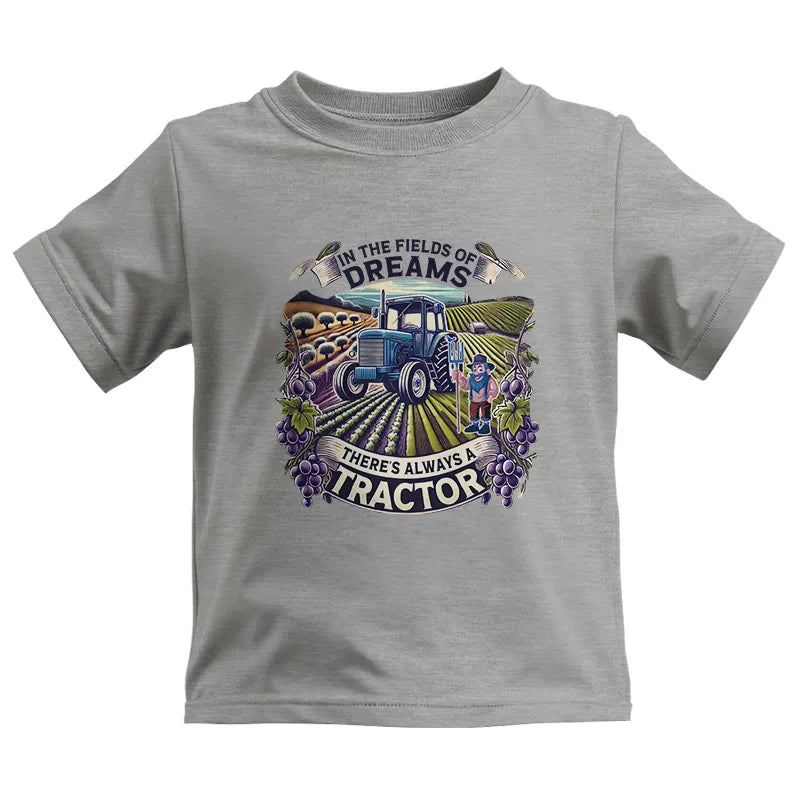 Image of In The Fields Of Dreams There's Always A Tractor 1 - Kids Heavy Cotton™ Tee