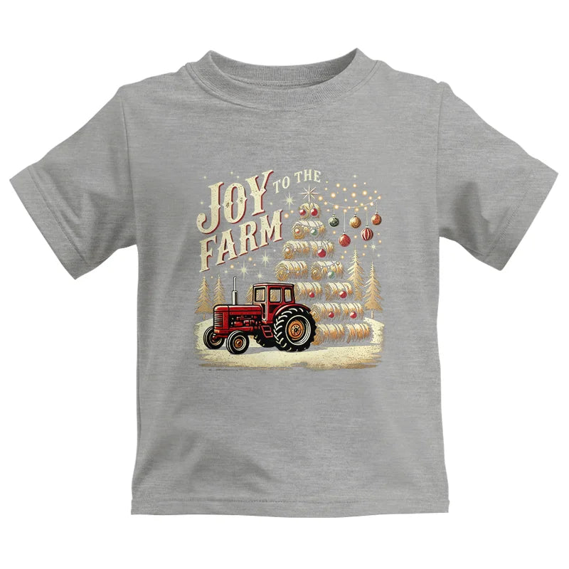 Image of Joy To The Farm - Kids Heavy Cotton™ Tee