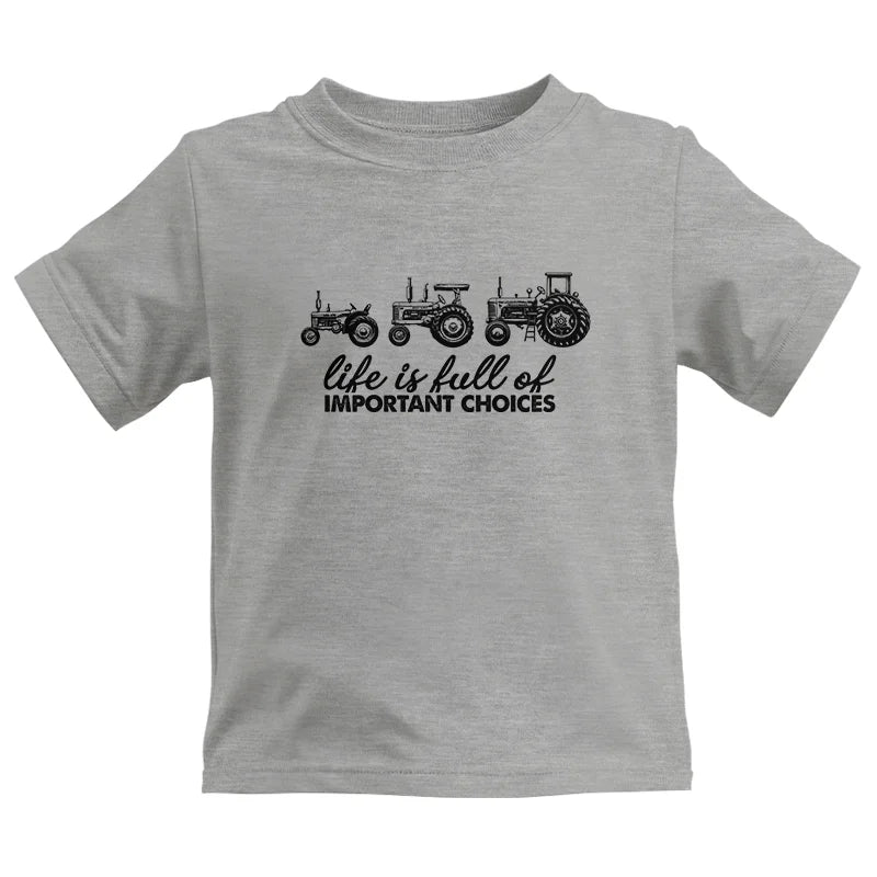 Image of Life Is Full Of Important Choices 10 - Kids Heavy Cotton™ Tee