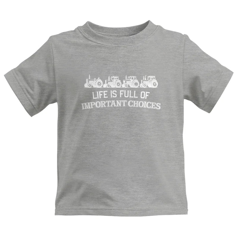 Life Is Full Of Important Choices 11 - Kids Heavy Cotton™ Tee