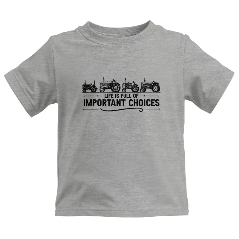 Image of Life Is Full Of Important Choices 12 - Kids Heavy Cotton™ Tee