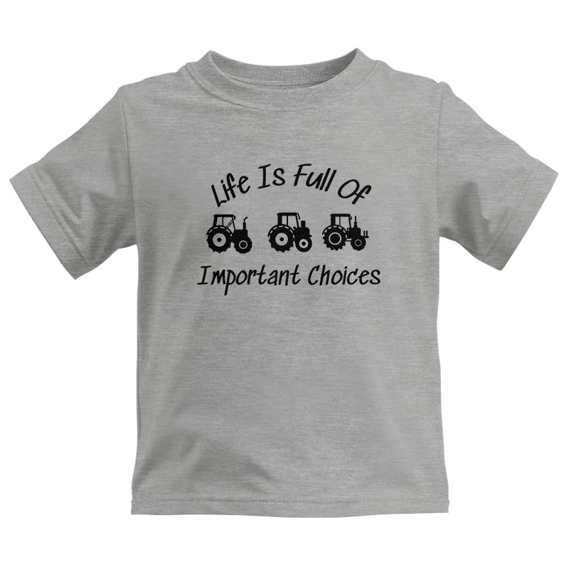 Image of Life Is Full Of Important Choices 15 - Kids Heavy Cotton™ Tee