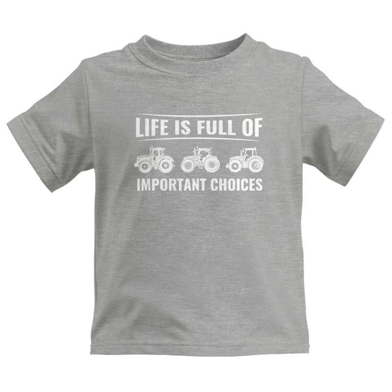 Life Is Full Of Important Choices 16 - Kids Heavy Cotton™ Tee