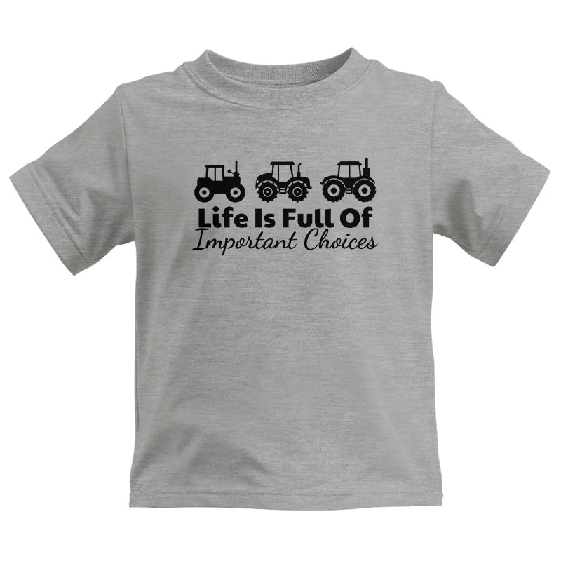 Image of Life Is Full Of Important Choices 19 - Kids Heavy Cotton™ Tee