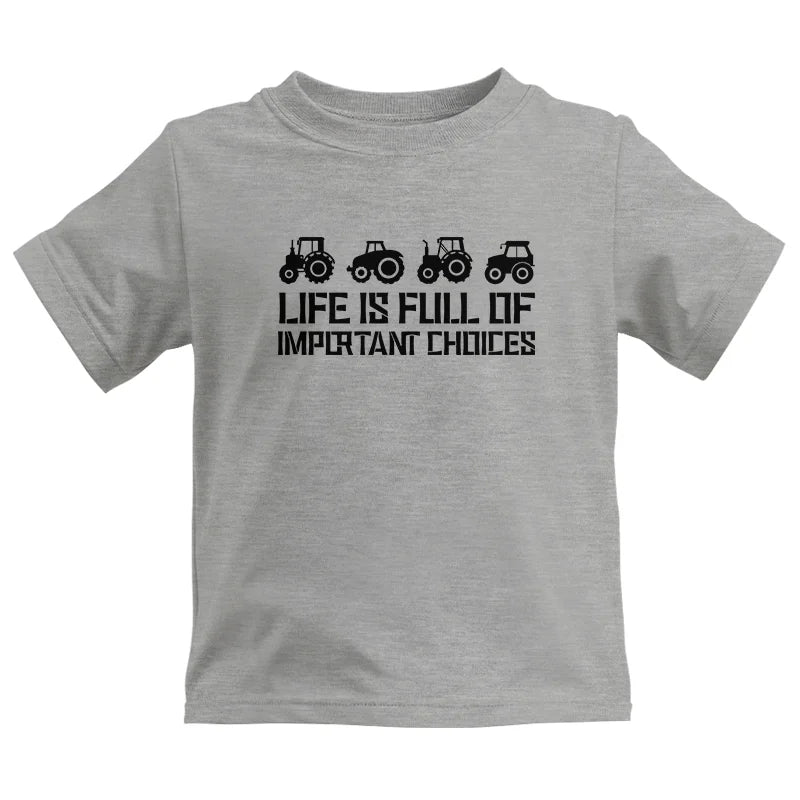 Life Is Full Of Important Choices 20 - Kids Heavy Cotton™ Tee