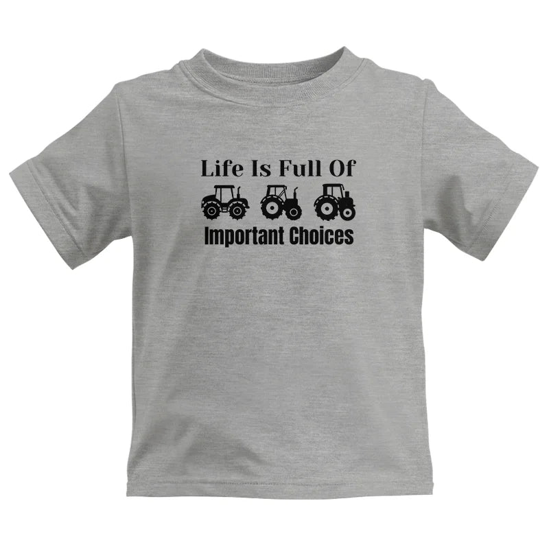 Image of Life Is Full Of Important Choices 22 - Kids Heavy Cotton™ Tee