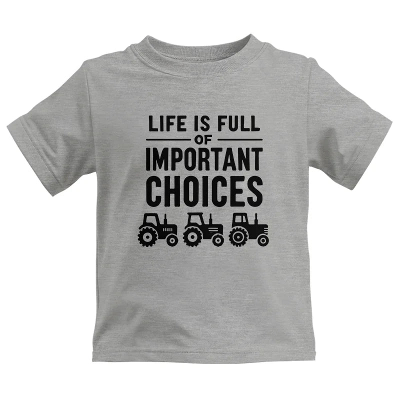 Life Is Full Of Important Choices 27 - Kids Heavy Cotton™ Tee