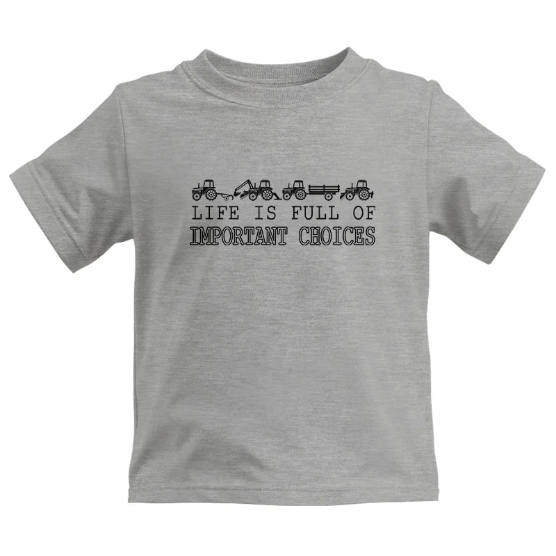 Life Is Full Of Important Choices 29 - Kids Heavy Cotton™ Tee