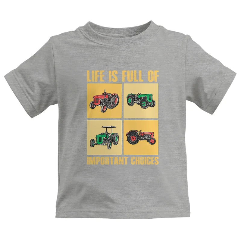 Image of Life Is Full Of Important Choices 38 - Kids Heavy Cotton™ Tee