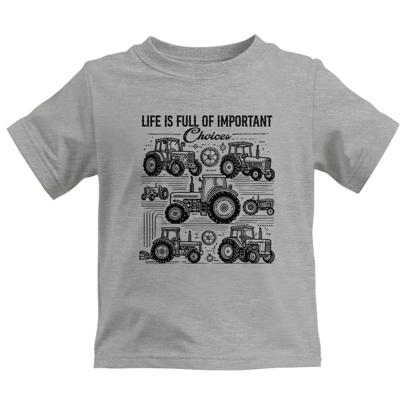 Image of Life Is Full Of Important Choices - Kids Heavy Cotton™ Tee