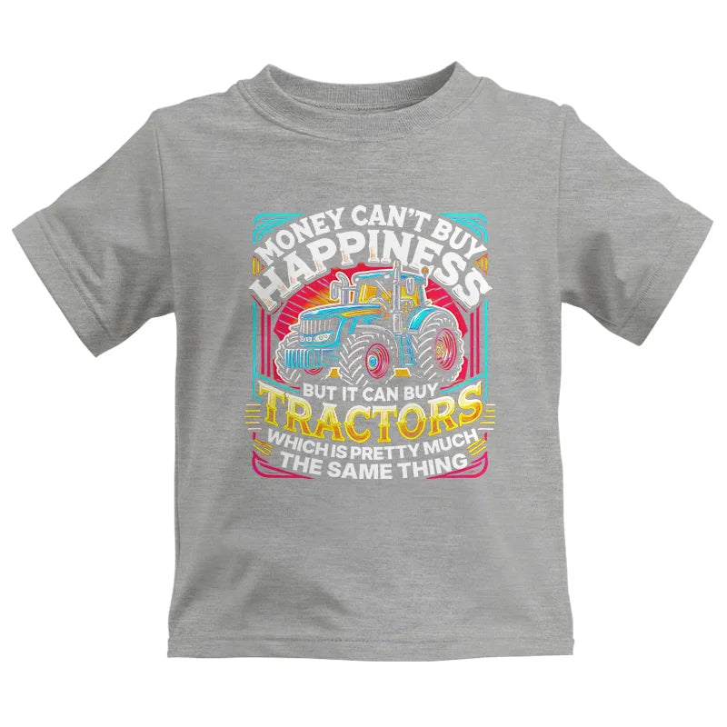 Money Can't Buy Happiness Can Buy Tractors - Kids Heavy Cotton™ Tee