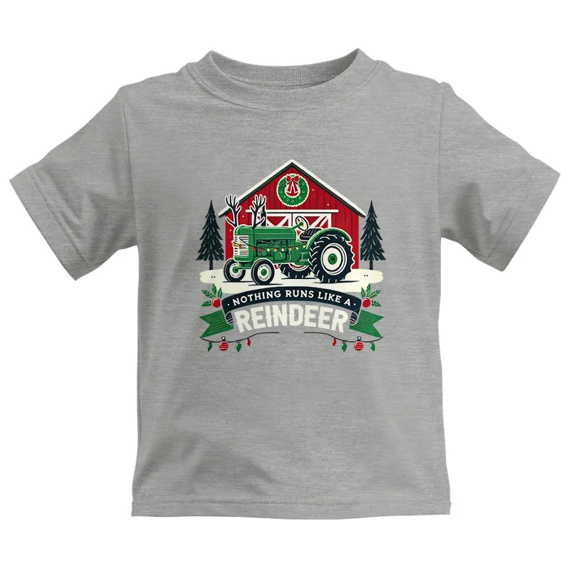 Nothing Runs Like A Reindeer 2 - Kids Heavy Cotton™ Tee