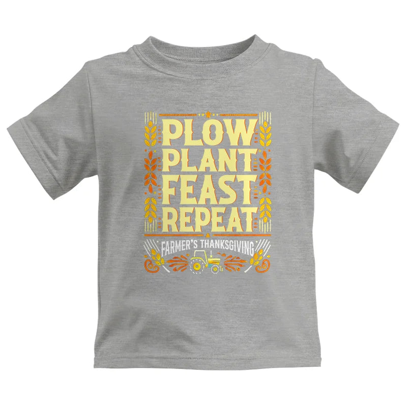 Image of Plow Plant Feast Repeat - Kids Heavy Cotton™ Tee