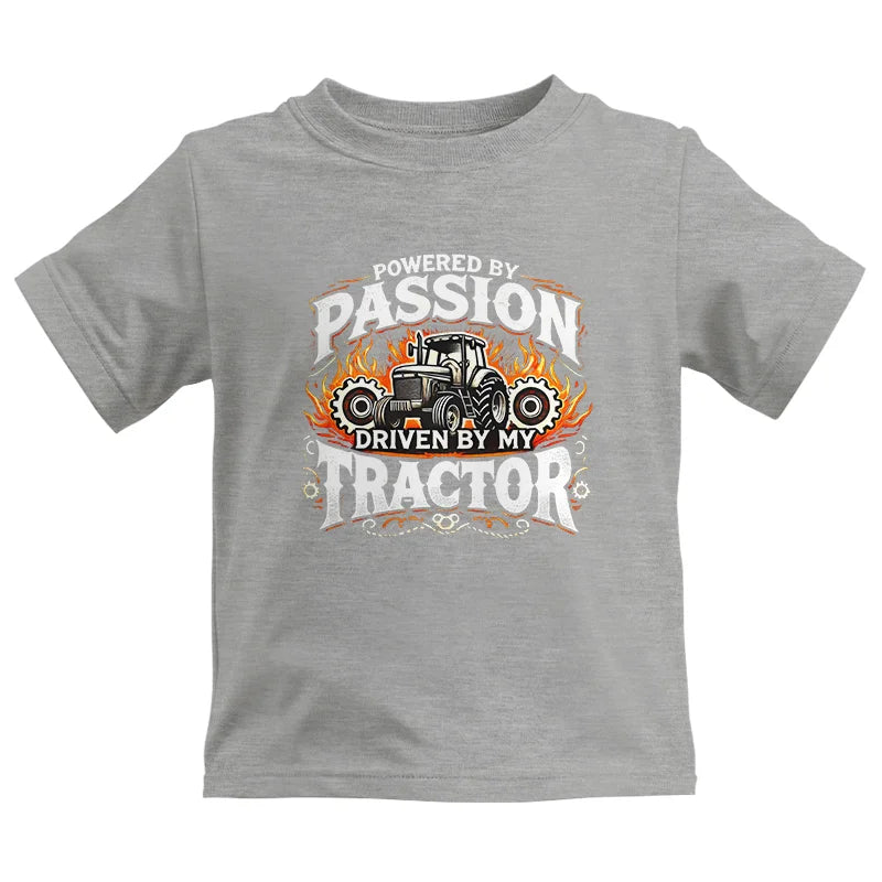 Powered By Passion Driven By My Tractor 1 - Kids Heavy Cotton™ Tee