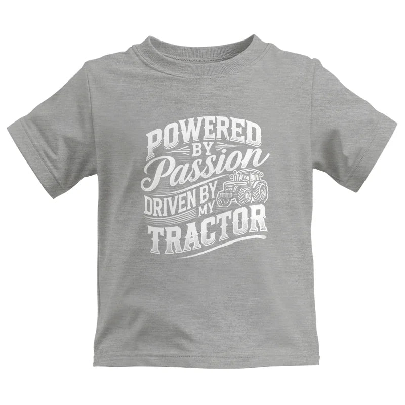 Powered By Passion Driven By My Tractor 2 - Kids Heavy Cotton™ Tee