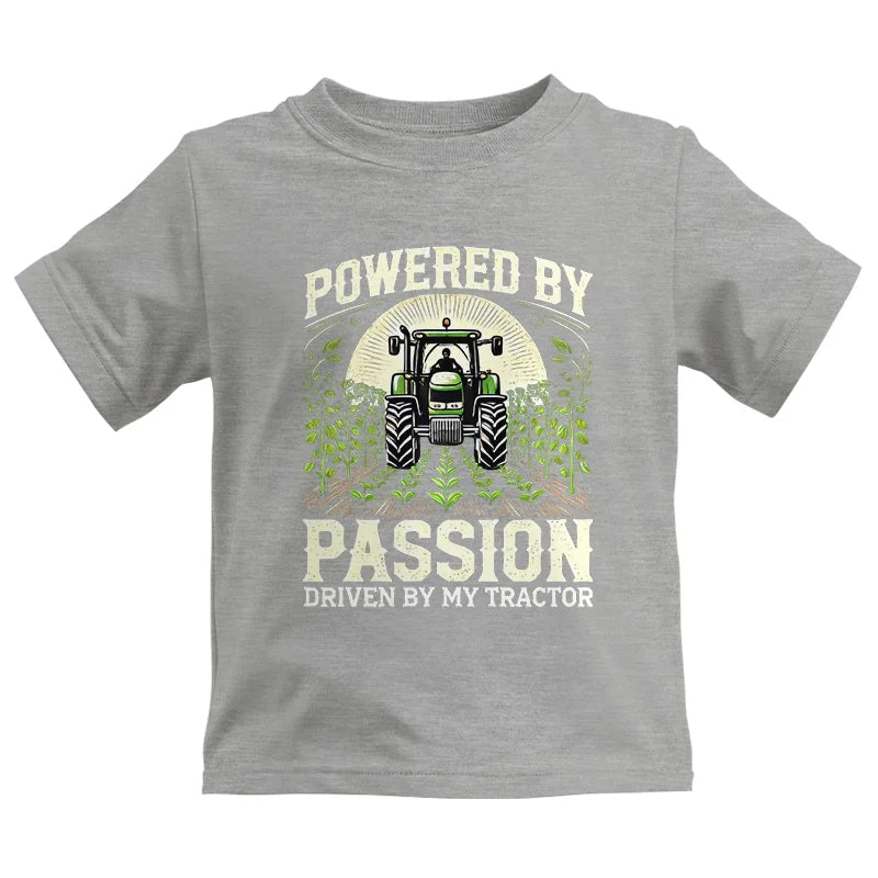 Powered By Passion Driven By My Tractor 3 - Kids Heavy Cotton™ Tee