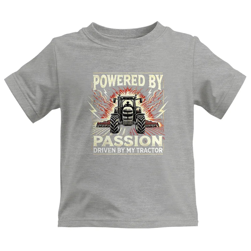 Powered By Passion Driven By My Tractor 4 - Kids Heavy Cotton™ Tee