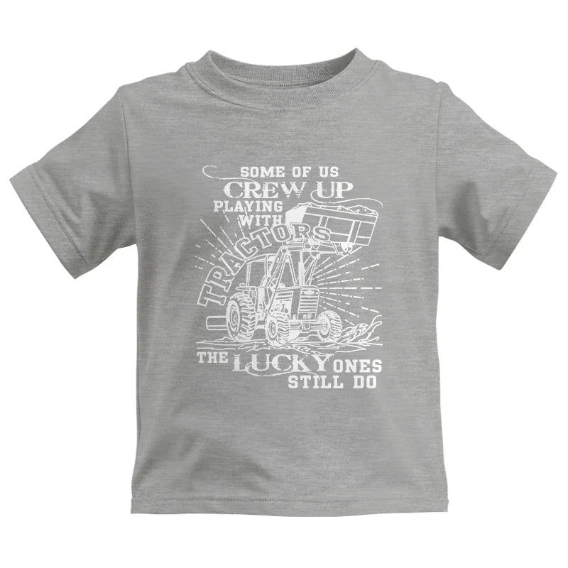 Some Of Us Grew Up Playing With Tractors 1 - Kids Heavy Cotton™ Tee