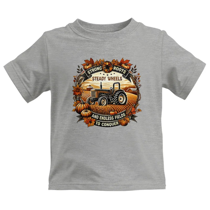 Image of Thanksgiving Farmer Endless Fields To Conquer 1 - Kids Heavy Cotton™ Tee