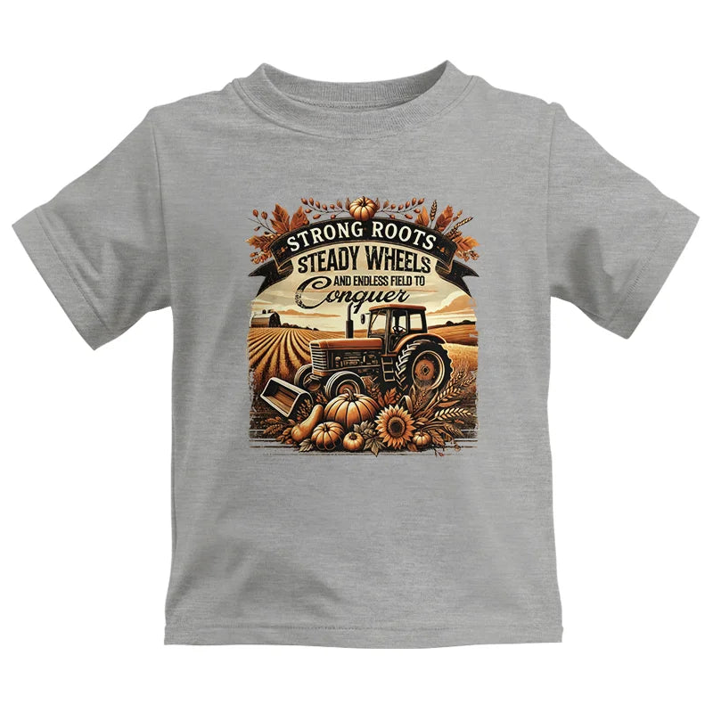 Thanksgiving Farmer Endless Fields To Conquer 2 - Kids Heavy Cotton™ Tee