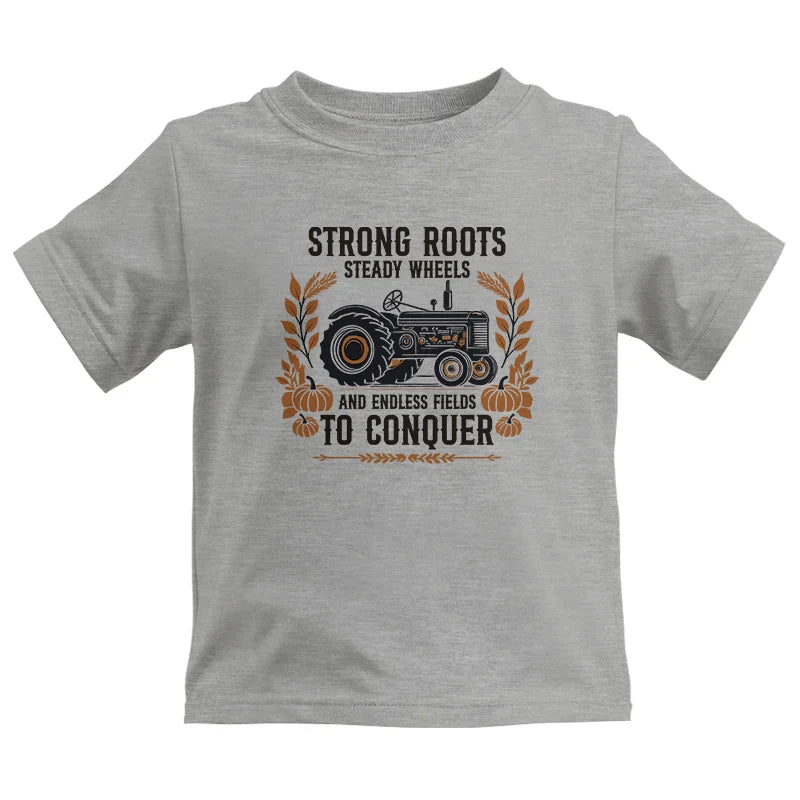 Thanksgiving Farmer Endless Fields To Conquer 5 - Kids Heavy Cotton™ Tee