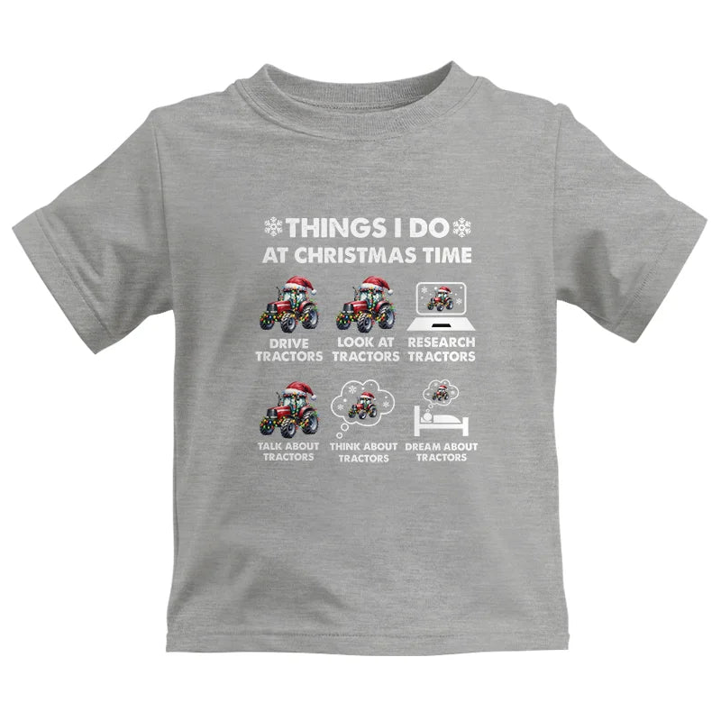 Things I Do At Christmas Time - Kids Heavy Cotton™ Tee