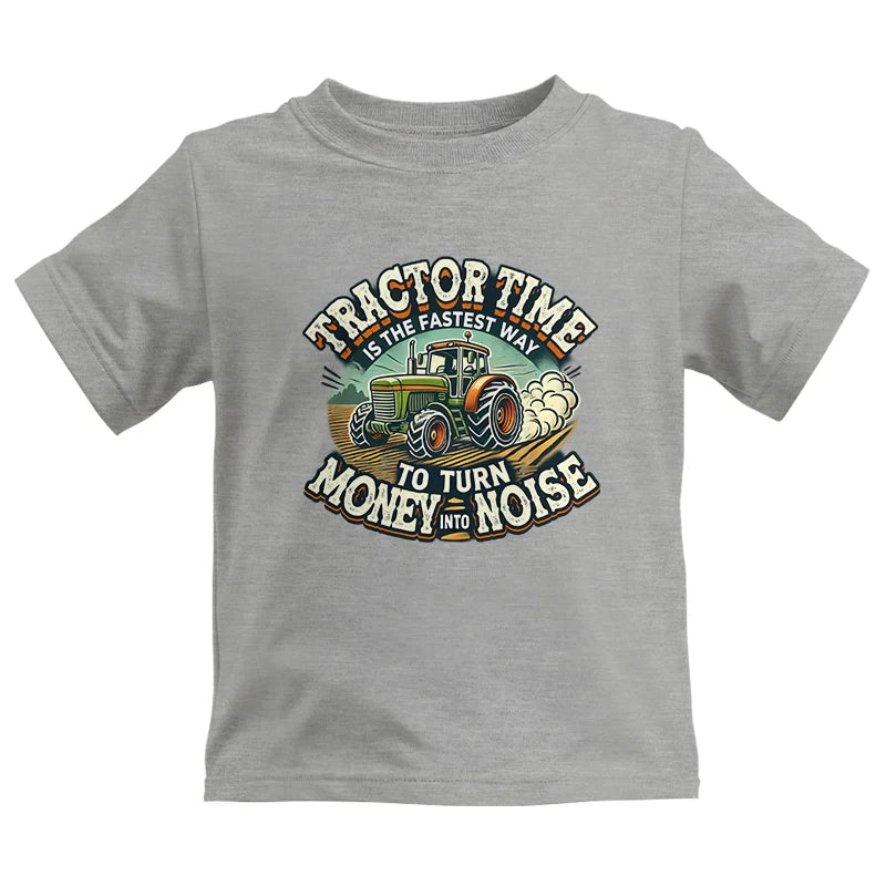 Tractor Time To Turn Money Into Noise - Kids Heavy Cotton™ Tee