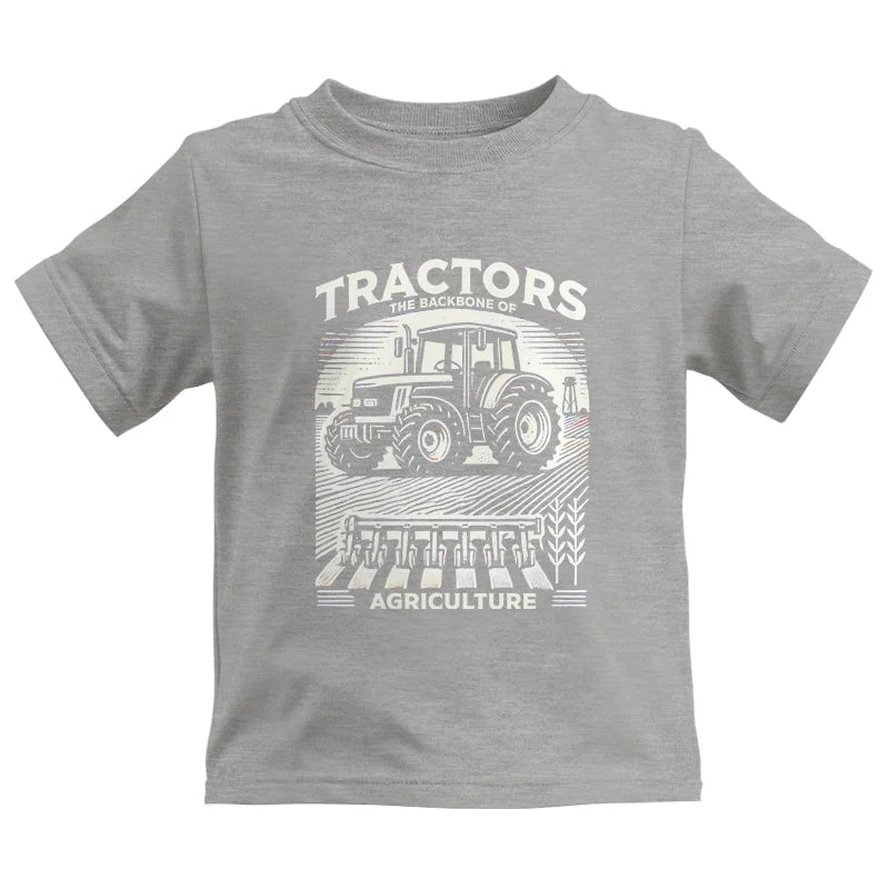 Image of Tractors The Backbone Of Agriculture - Kids Heavy Cotton™ Tee