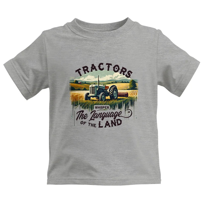 Image of Tractors Whisper The Language Of The Land 2 - Kids Heavy Cotton™ Tee