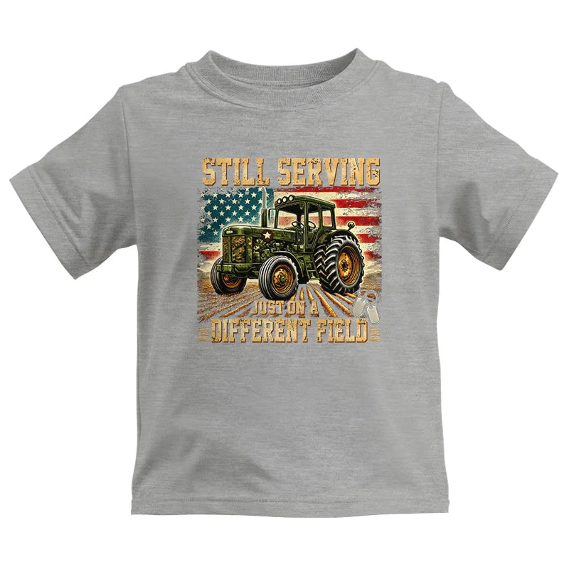 Image of Veteran Farmer Still Serving 7 - Kids Heavy Cotton™ Tee