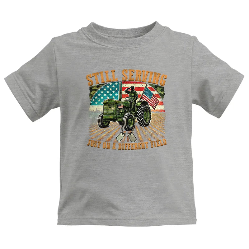 Image of Veteran Farmer Still Serving 9 - Kids Heavy Cotton™ Tee