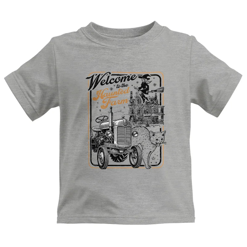 Image of Welcome To The Haunted Farm 1 - Kids Heavy Cotton™ Tee