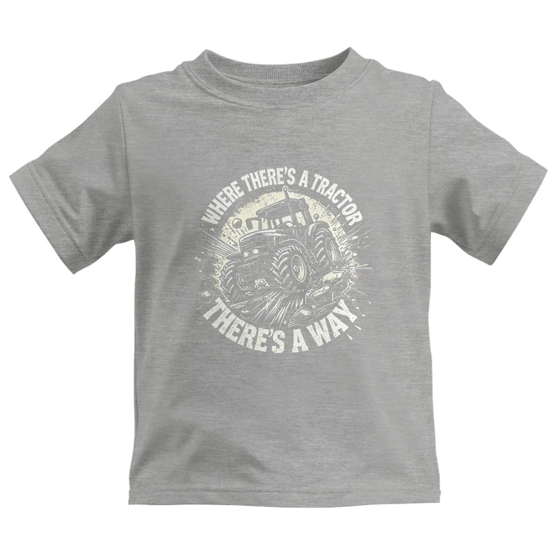 Where There's A Tractor There's A Way 2 - Kids Heavy Cotton™ Tee