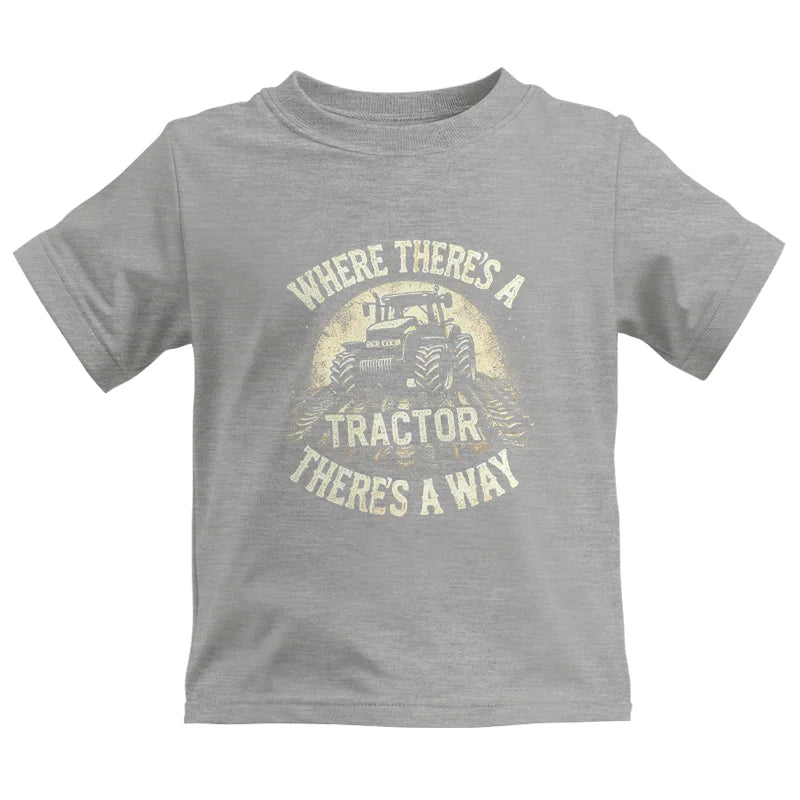 Where There's A Tractor There's A Way 3 - Kids Heavy Cotton™ Tee