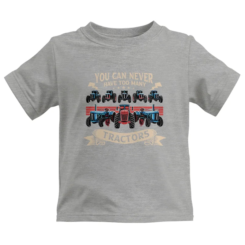 Image of You Can Never Have Too Many Tractor - Kids Heavy Cotton™ Tee