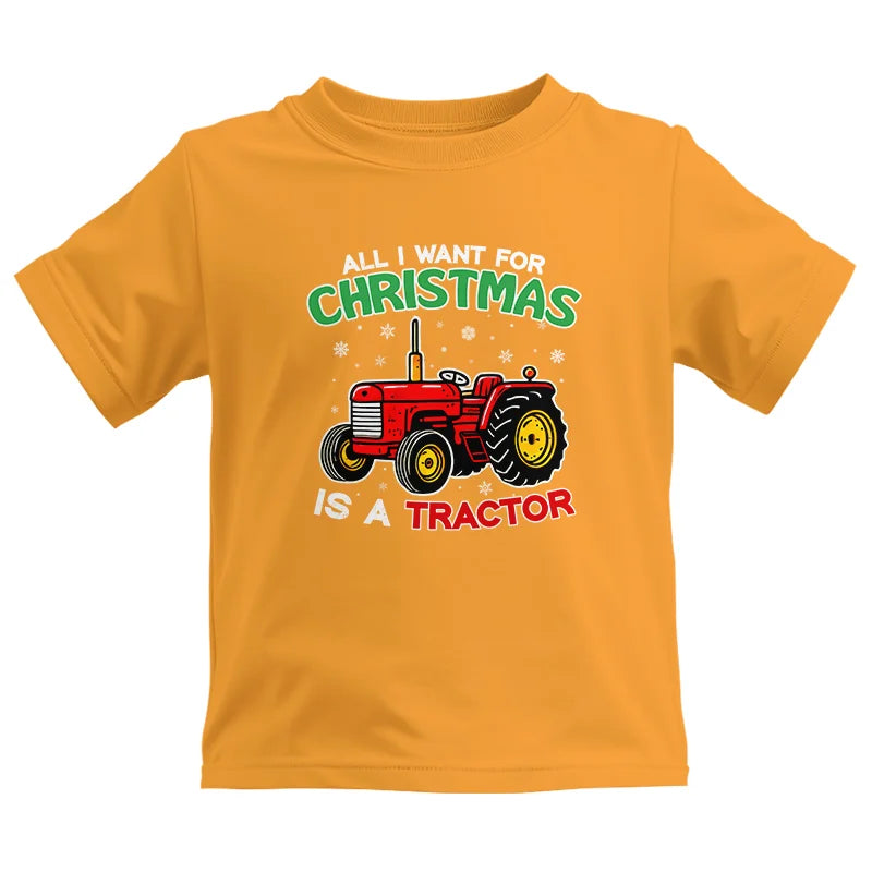 Image of All I Want For Christmas Is A Tractor - Kids Heavy Cotton™ Tee