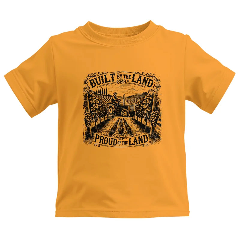 Image of Built By Land Proud Land Grape Garden - Kids Heavy Cotton™ Tee