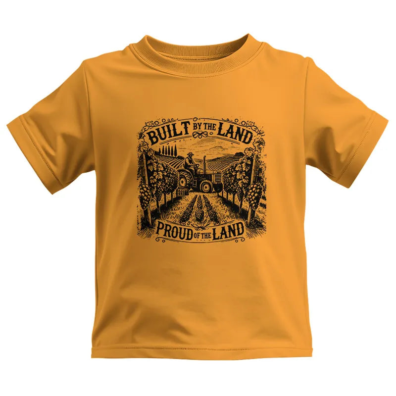 Image of Built By Land_Proud Land Grape Garden - Kids Heavy Cotton™ Tee