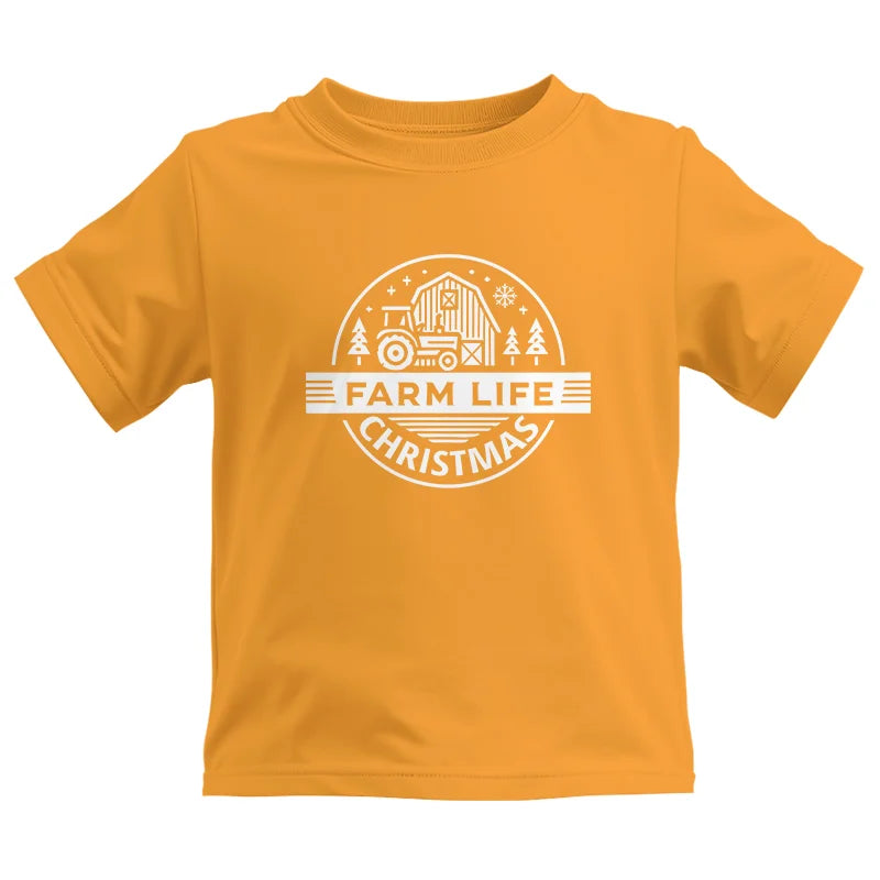 Farm Life Christmas 1 - Kids Heavy Cotton™ Tee