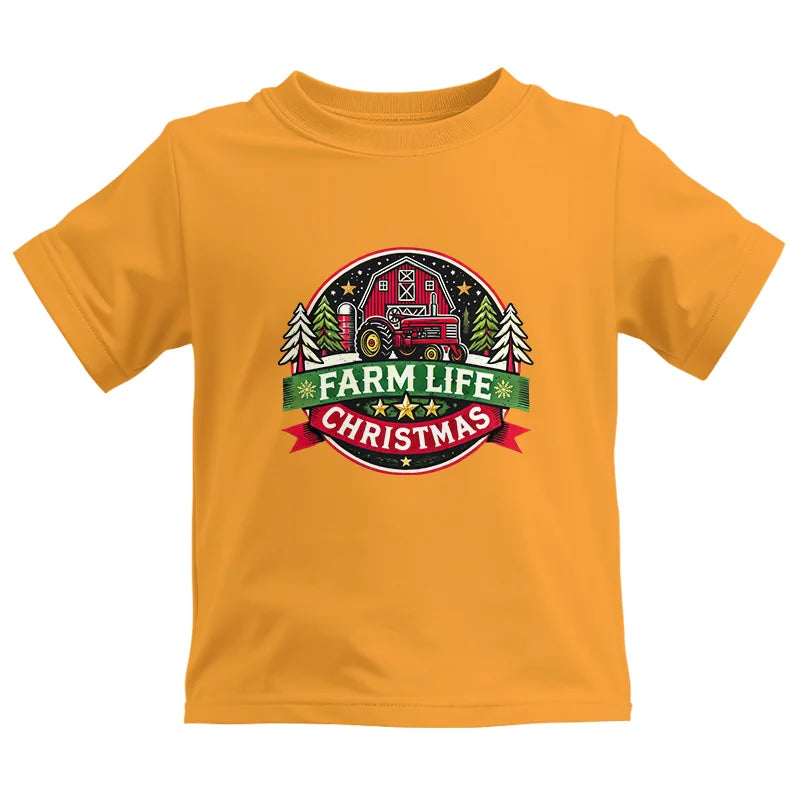 Farm Life Christmas 3 - Kids Heavy Cotton™ Tee