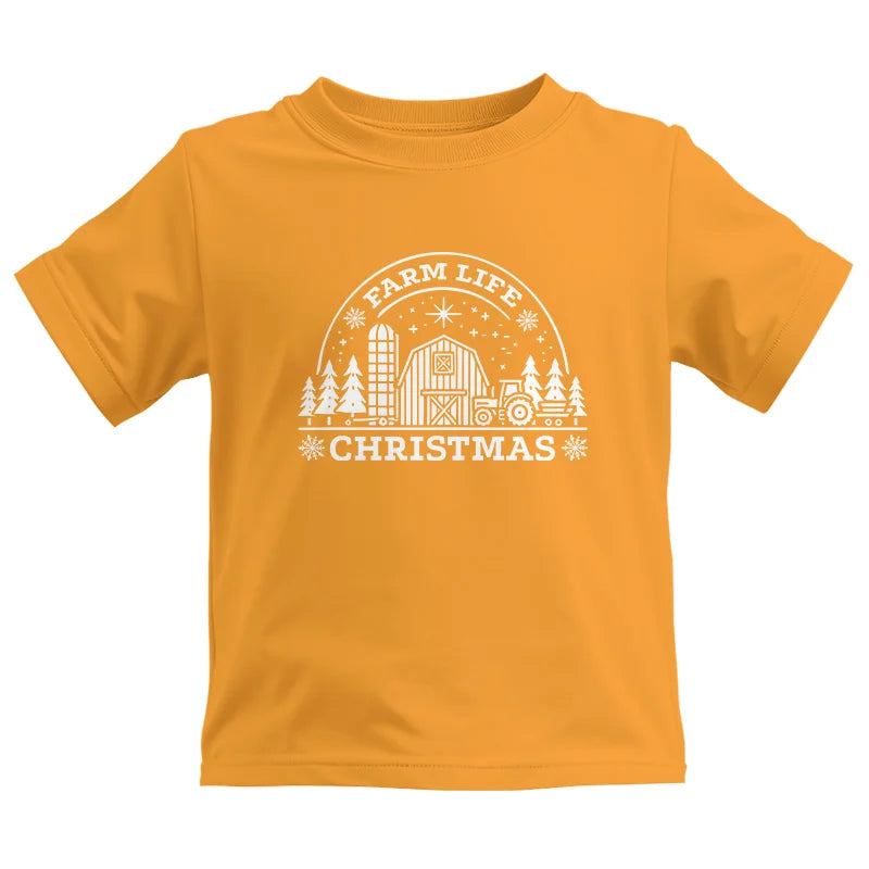 Farm Life Christmas 4 - Kids Heavy Cotton™ Tee