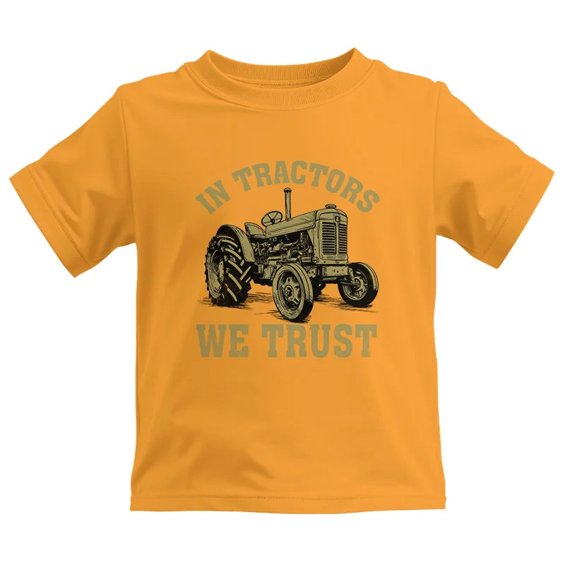 In Tractors We Trust - Kids Heavy Cotton™ Tee