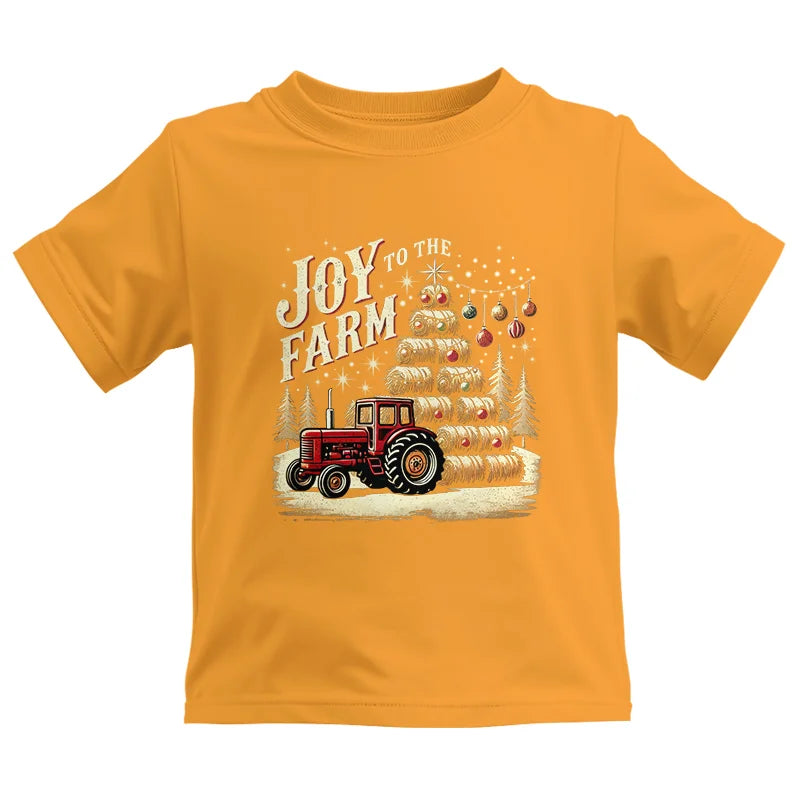 Joy To The Farm - Kids Heavy Cotton™ Tee