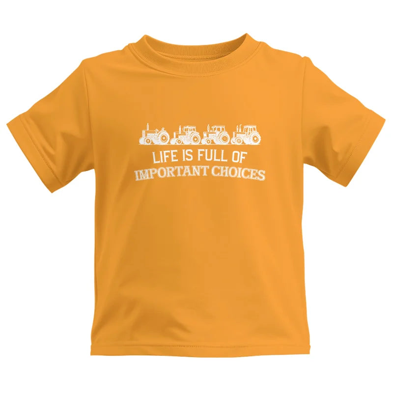 Image of Life Is Full Of Important Choices 11 - Kids Heavy Cotton™ Tee