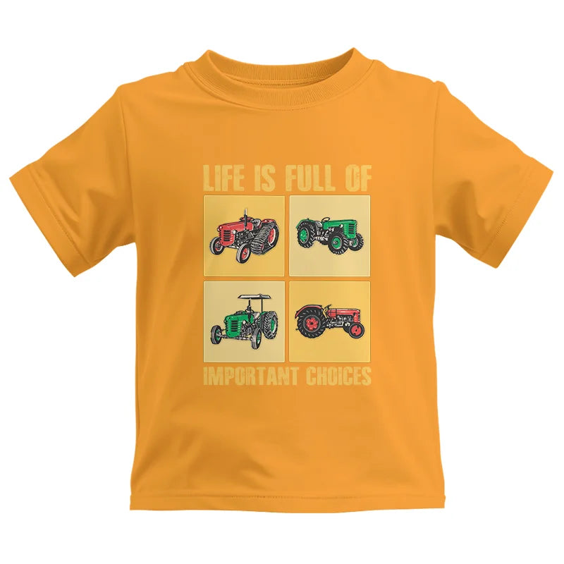 Image of Life Is Full Of Important Choices 38 - Kids Heavy Cotton™ Tee