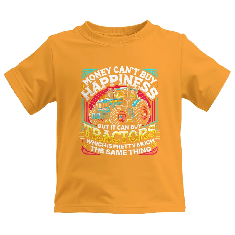 Money Can't Buy Happiness Can Buy Tractors - Kids Heavy Cotton™ Tee