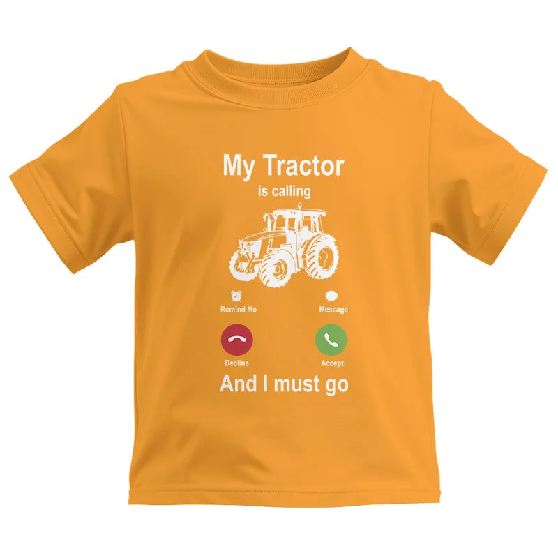 My Tractor Is Calling - Kids Heavy Cotton™ Tee