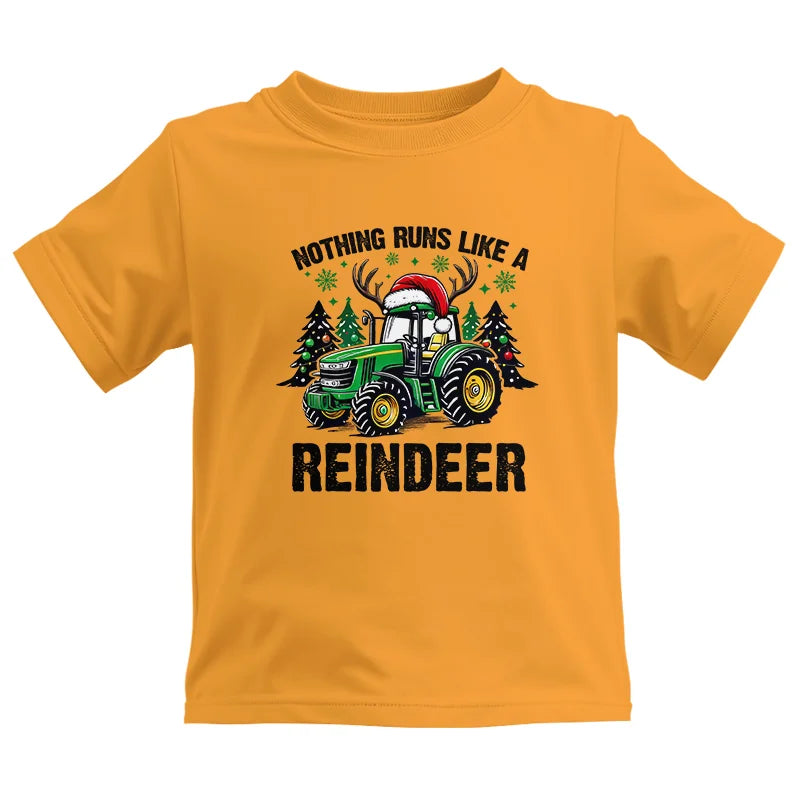 Nothing Runs Like A Reindeer 3 - Kids Heavy Cotton™ Tee