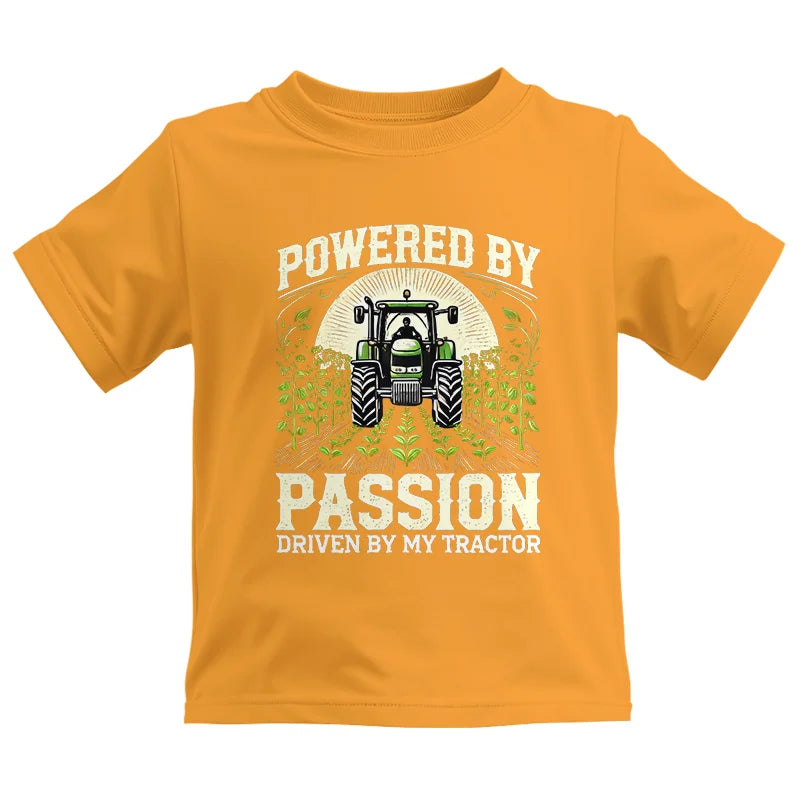 Powered By Passion Driven By My Tractor 3 - Kids Heavy Cotton™ Tee